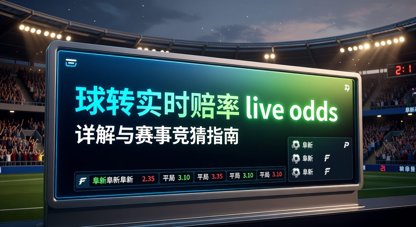 滚球即时赔率 live odds：实时变化解读与实战判断