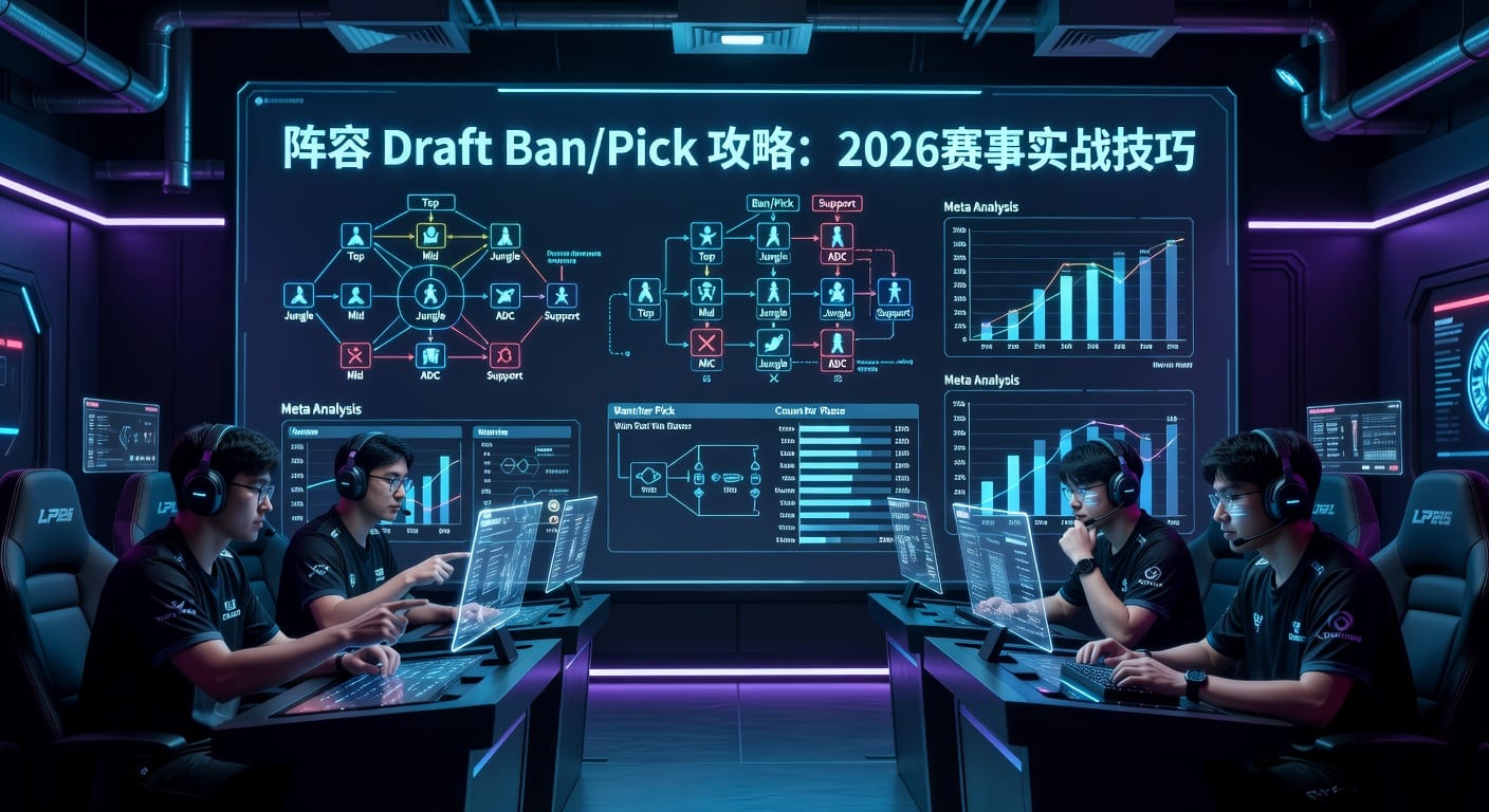 阵容 Draft Ban/Pick 赛前博弈与实战解读