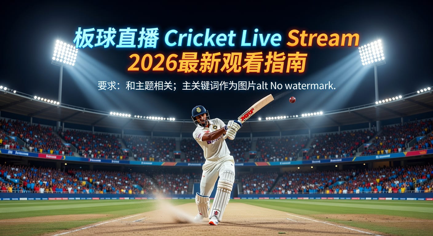 板球直播 Cricket Live Stream 实战观看指南