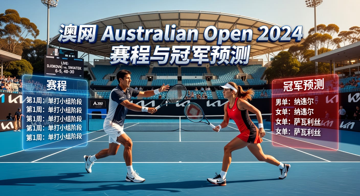 澳网 Australian Open 2026年赛程看点与夺冠分析